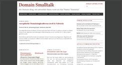 Desktop Screenshot of domainsmalltalk.com